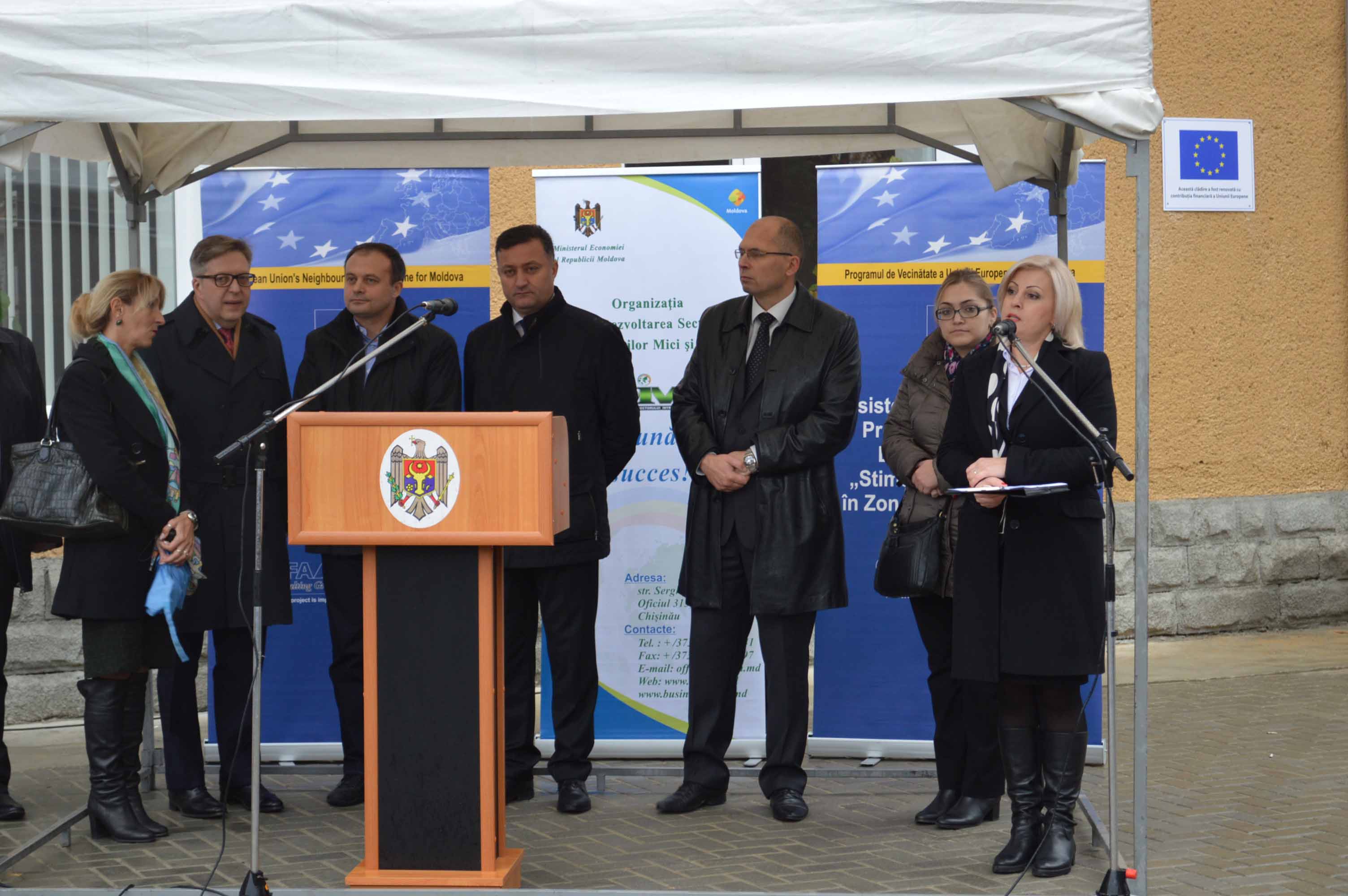 Opening of Nisporeni Business Incubator 5